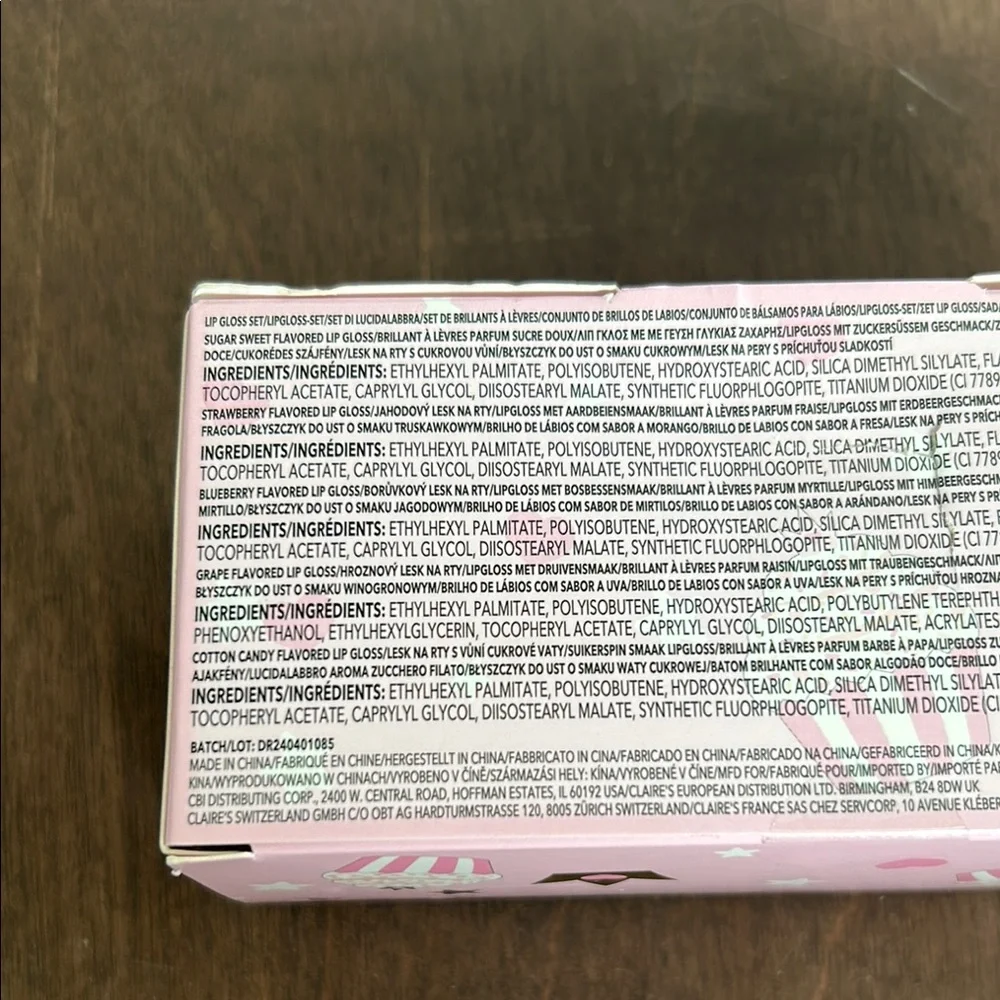 Claire's  Macaron Lip Gloss Set - Picture 4 of 6